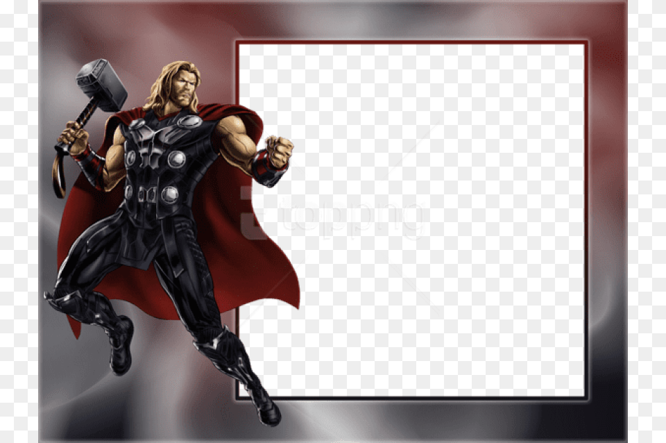 Best Stock Photos Thor Photo Frame Thor Picture Frame, Adult, Female, Person, Woman Free Transparent Png