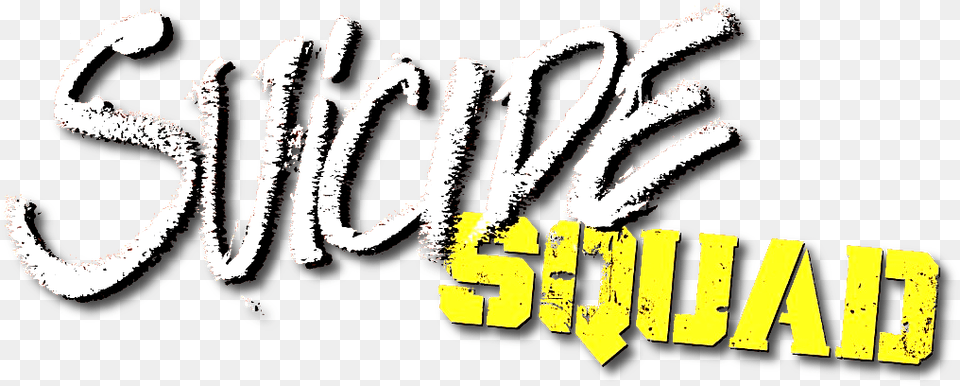 Best Suicide Squad Logo, Handwriting, Text Free Png