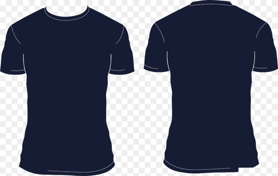 Best T Shirts For Tall Skinny Guys Navy Blue Shirt Vector, Clothing, T-shirt Png Image