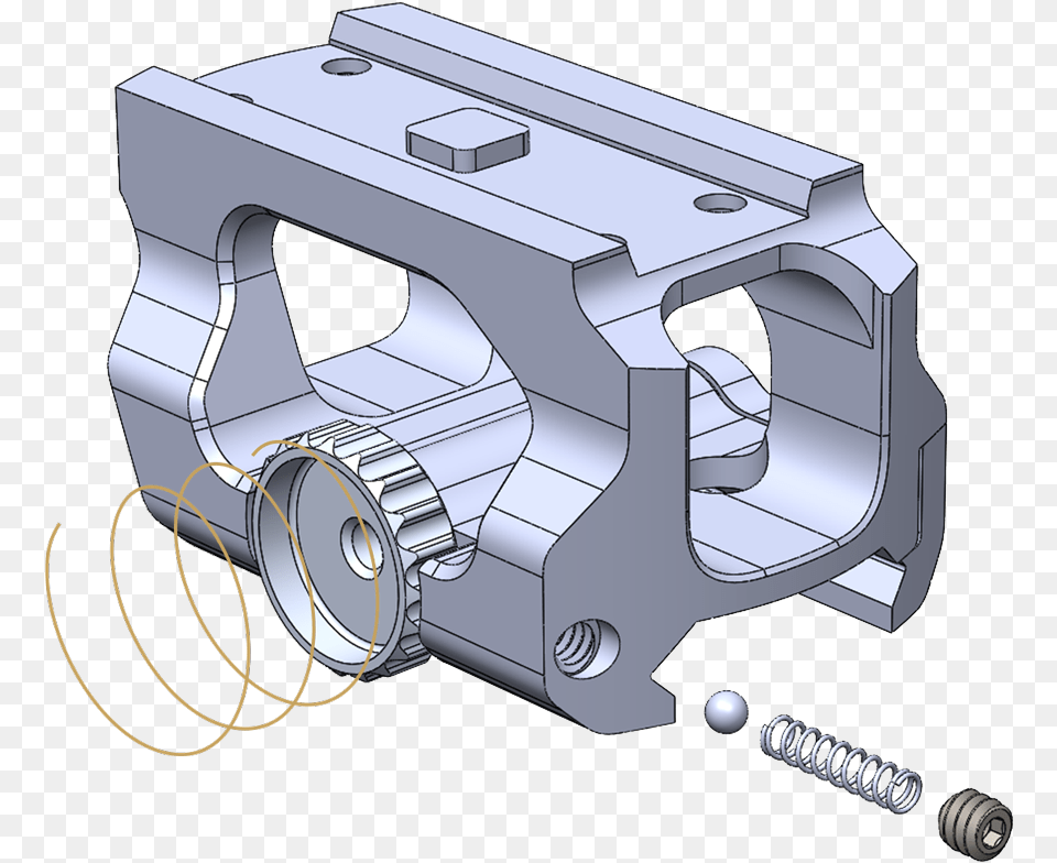 Best Trijicon Mro Mount, Cad Diagram, Diagram Free Png Download