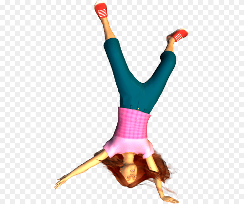 Best Tumbling Clipart, Child, Female, Girl, Person Free Png Download