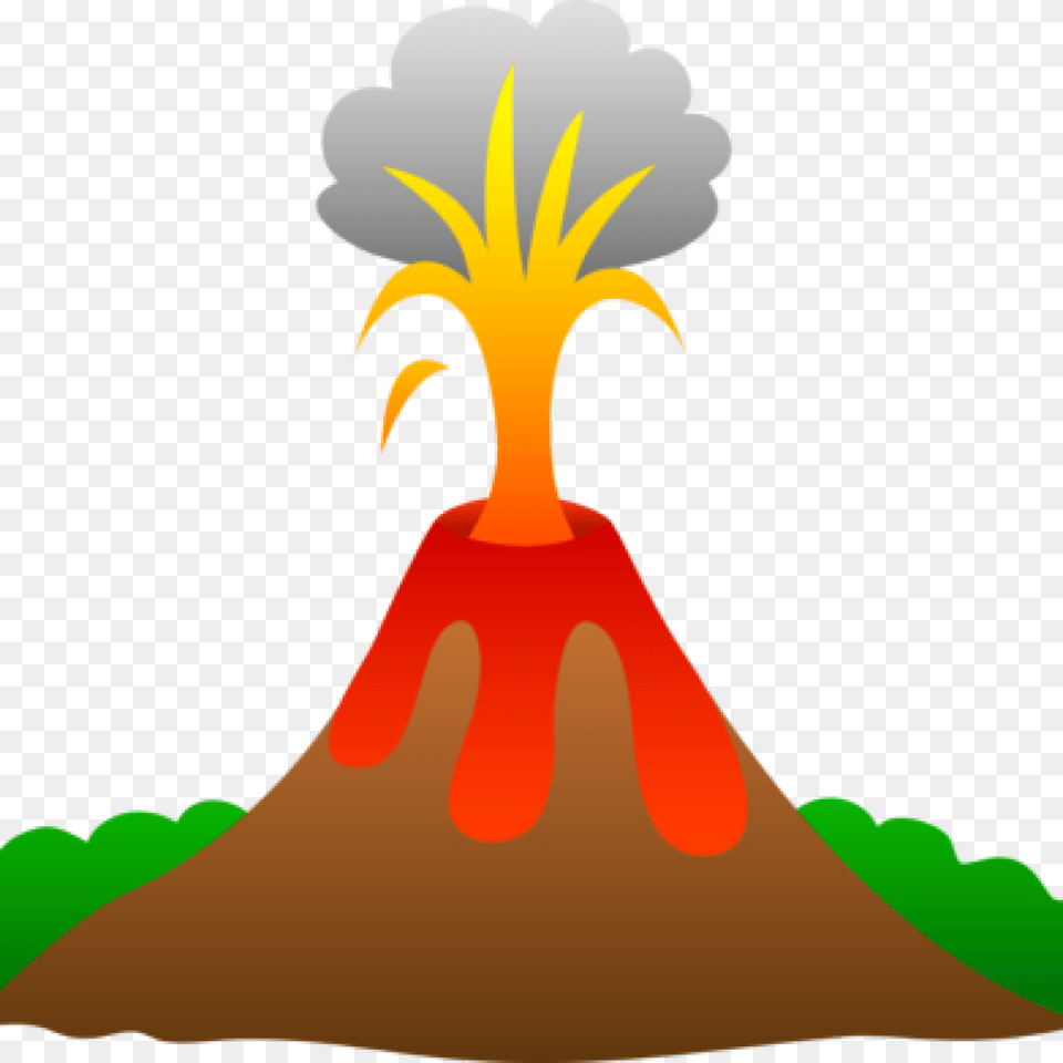 Best Turkey Clipart Of A Volcano, Eruption, Mountain, Nature, Outdoors Png Image