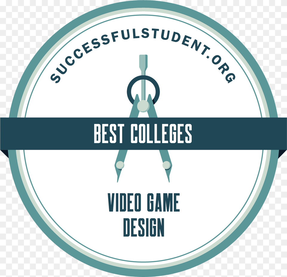 Best Video Game Design Colleges Badge Game Design Colleges Logo, Disk Free Png