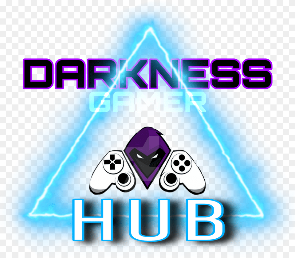 Best Video Games Store U2013 Darkness Gamer Hub Graphic Design, Triangle, Light Png