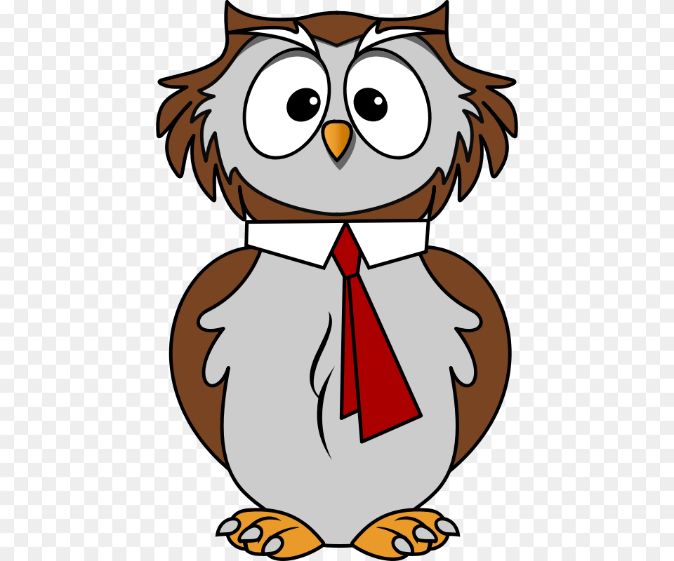 Best Wise Owl Clipart, Accessories, Formal Wear, Tie, Book Free Png Download