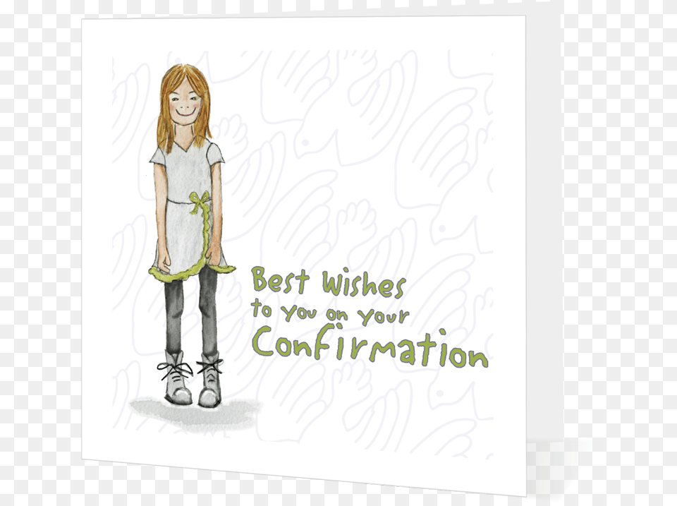 Best Wishes On Y 510a9d0788b23 Illustration, Female, Child, Person, Girl Free Png