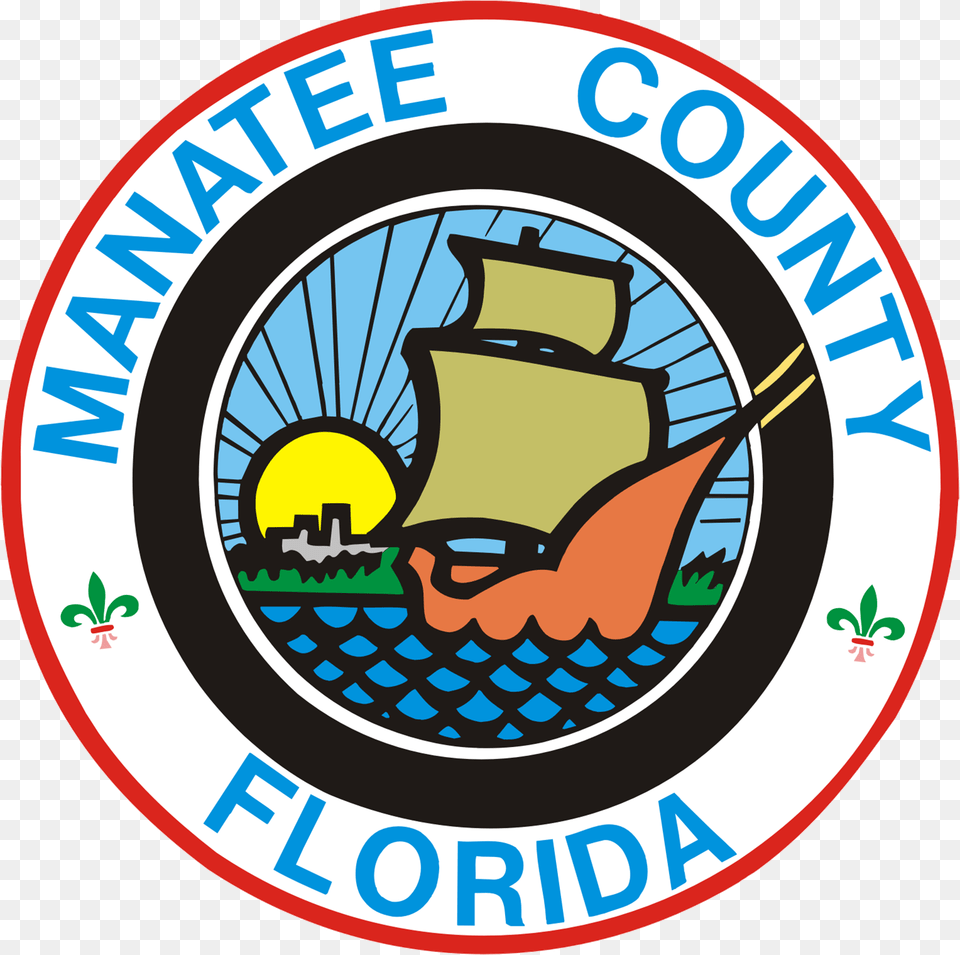 Bestandseal Of Manatee County Florida, Logo, Emblem, Symbol Free Transparent Png