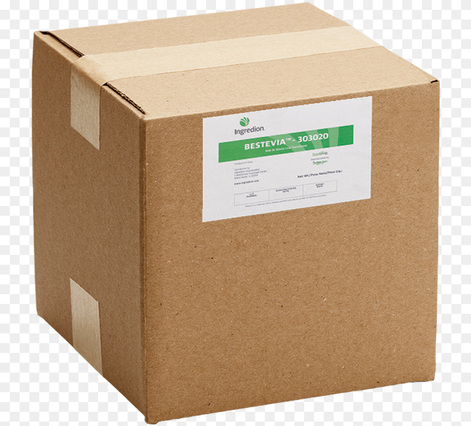 Bestevia Reb M 95 Stevia Sweetener Organic Product Cardboard Packaging, Box, Carton, Package, Package Delivery Free Png Download