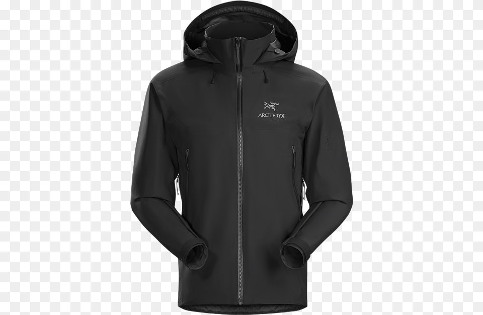 Beta Ar Jacket Men39s Black Arc Teryx Beta Ar Black, Clothing, Coat, Hoodie, Knitwear Png