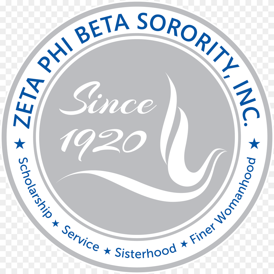 Beta Clipart Zeta Phi Beta, Logo, Disk, Text Png Image