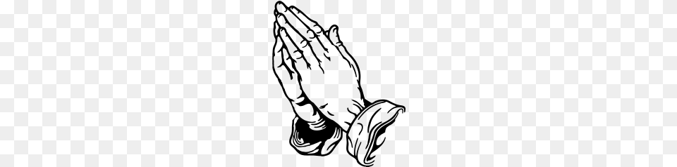 Betende Praying Hands, Gray Free Png
