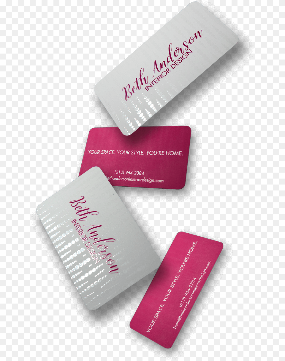 Beth Anderson Business Cards Graphic Design, Paper, Text, Credit Card, Business Card Png Image