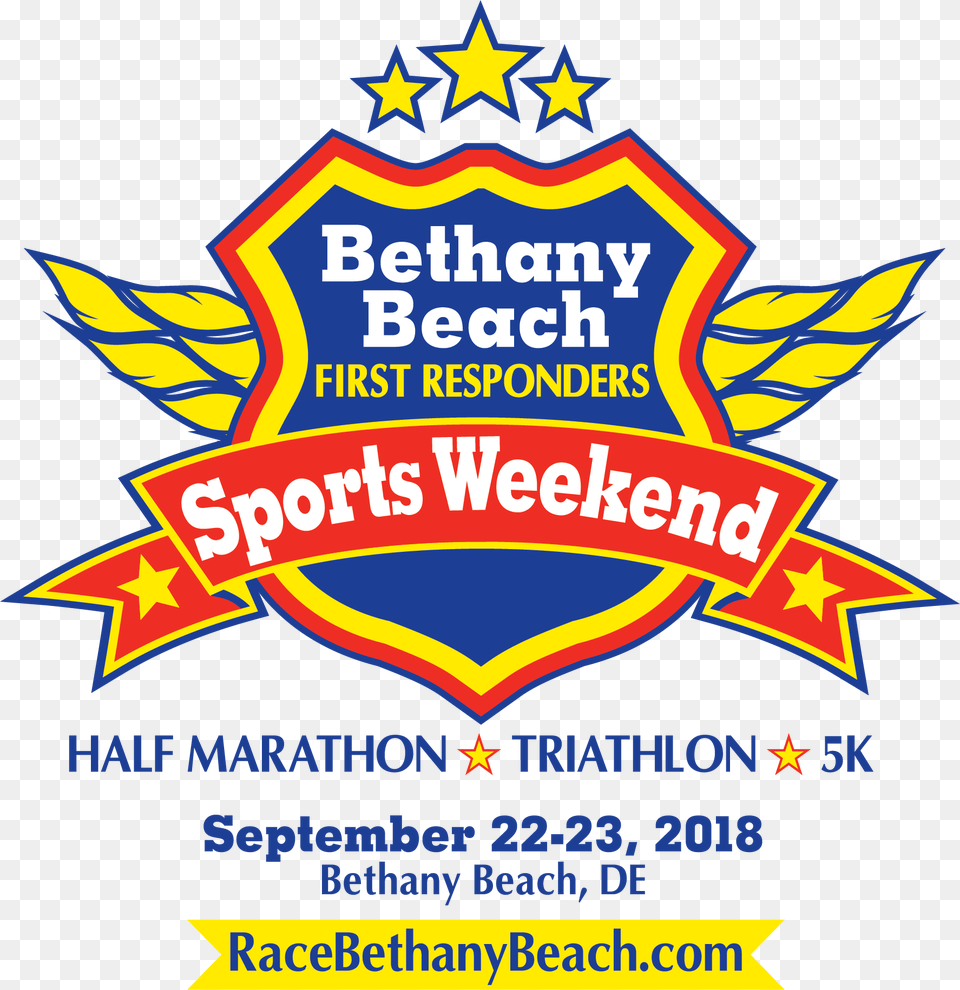 Bethany Beach First Responders Sports Weekend Bethany Beach, Advertisement, Logo, Poster, Symbol Png