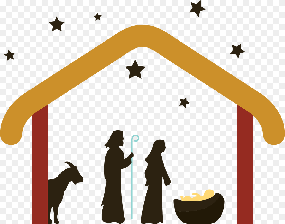 Bethlehem Clipart Manger Bethlehem Star Cluster Vector, Adult, Female, People, Person Png