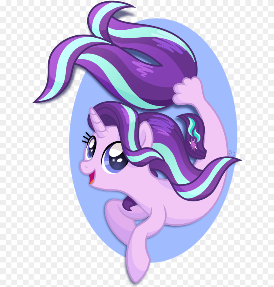 Betos Garcia Commissions Are Open Sea Pony Starlight Glimmer, Purple, Art, Graphics, Animal Free Png Download