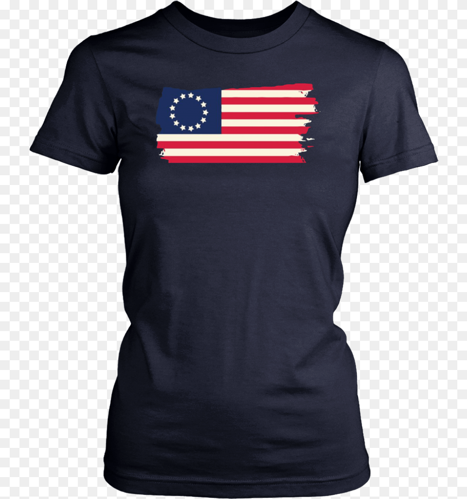 Betsy Ross American Revolutionary War Flag T Shirt Joshua 1 9 Shirt, Clothing, T-shirt, American Flag Png