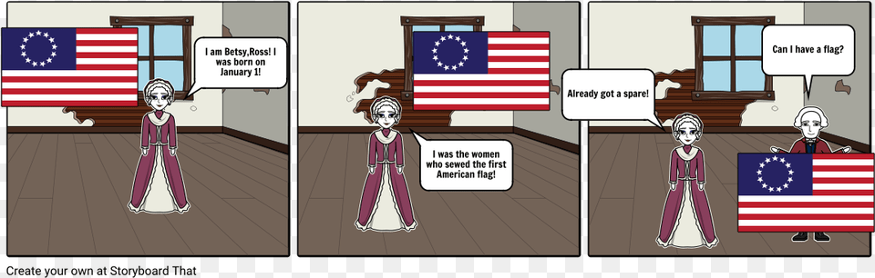 Betsy Ross George Washington And The American Revolution, American Flag, Flag, Person, Book Free Transparent Png