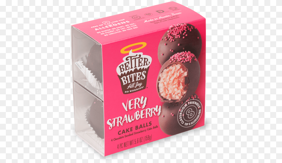 Better Bites Bakery Cake Balls Breakfast Cereal, Chocolate, Dessert, Food, Sweets Free Png Download