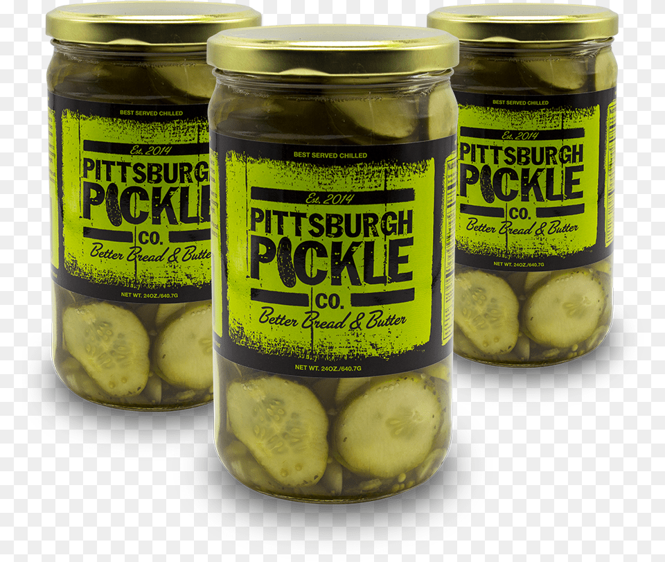 Better Bread Amp Butter Pickles Pittsburgh Pickle Pickle Pittsburgh Style 24 Oz, Food, Relish, Can, Tin Free Png Download