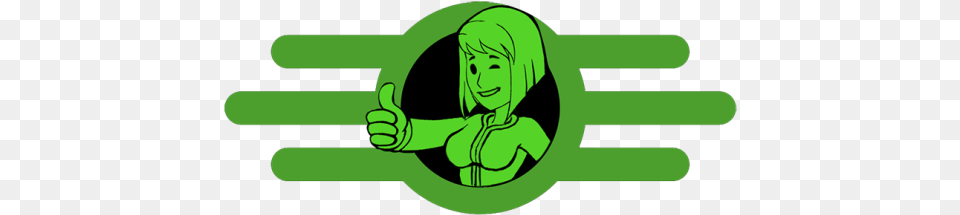 Better Companions Fallout Fallout Vault Girl Icons, Green, Baby, Face, Head Png