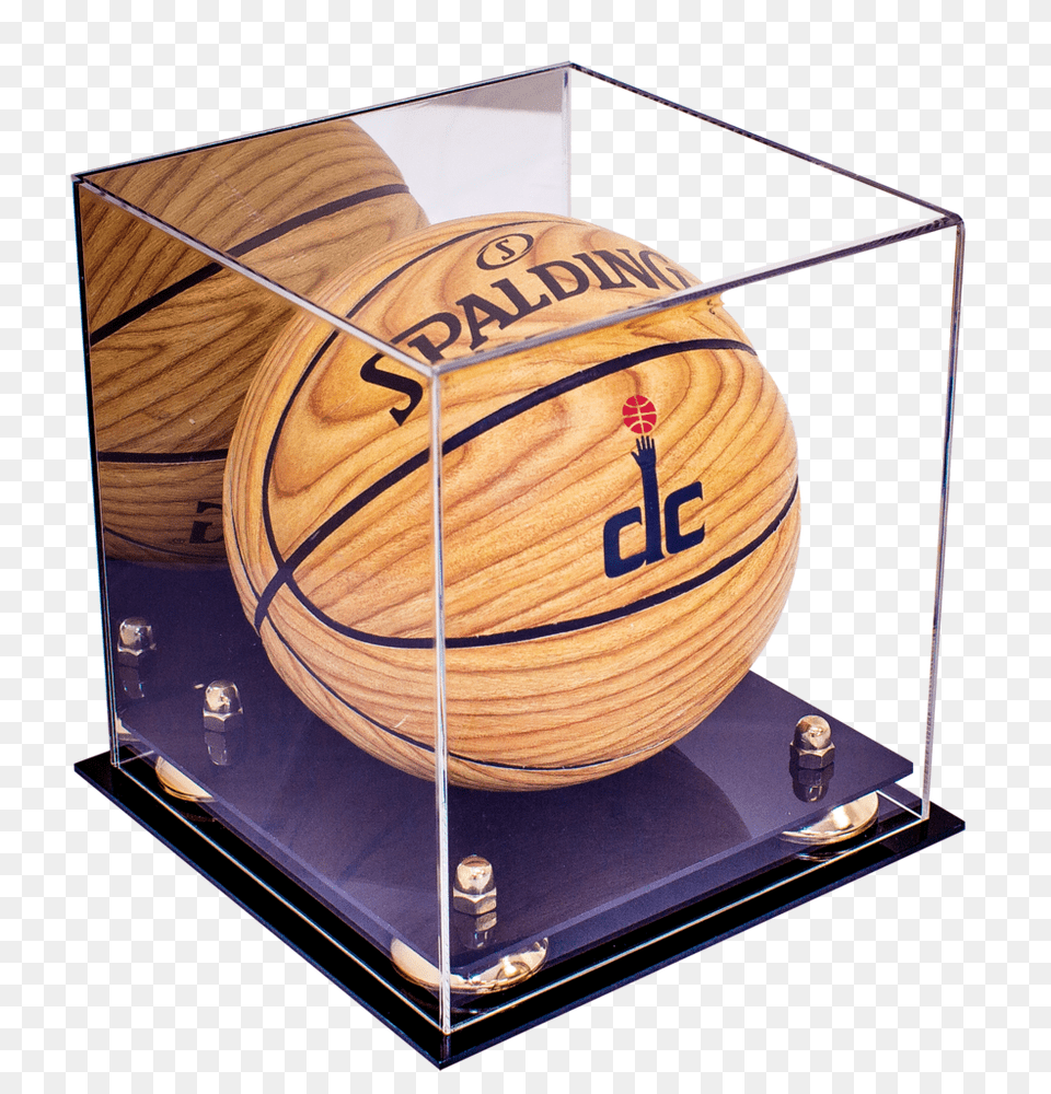Better Display Cases Mini Basketball Display Case With Mirror, Sphere Png Image