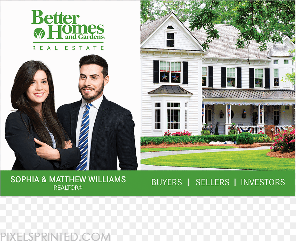 Better Homes And Gardens Postcards Remax Business Cards Team, Woman, Person, Grass, Plant Png