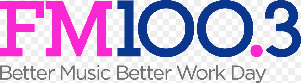 Better Music Better Work Day Fm, Logo, Purple, Light, Text Free Transparent Png