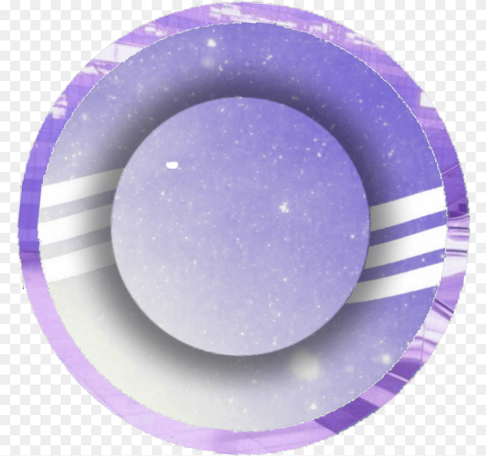 Better Purple Circle Overlay Emoji Icon Aesthetic Overlay Aesthetic Circle, Sphere, Food, Meal, Dish Free Png Download
