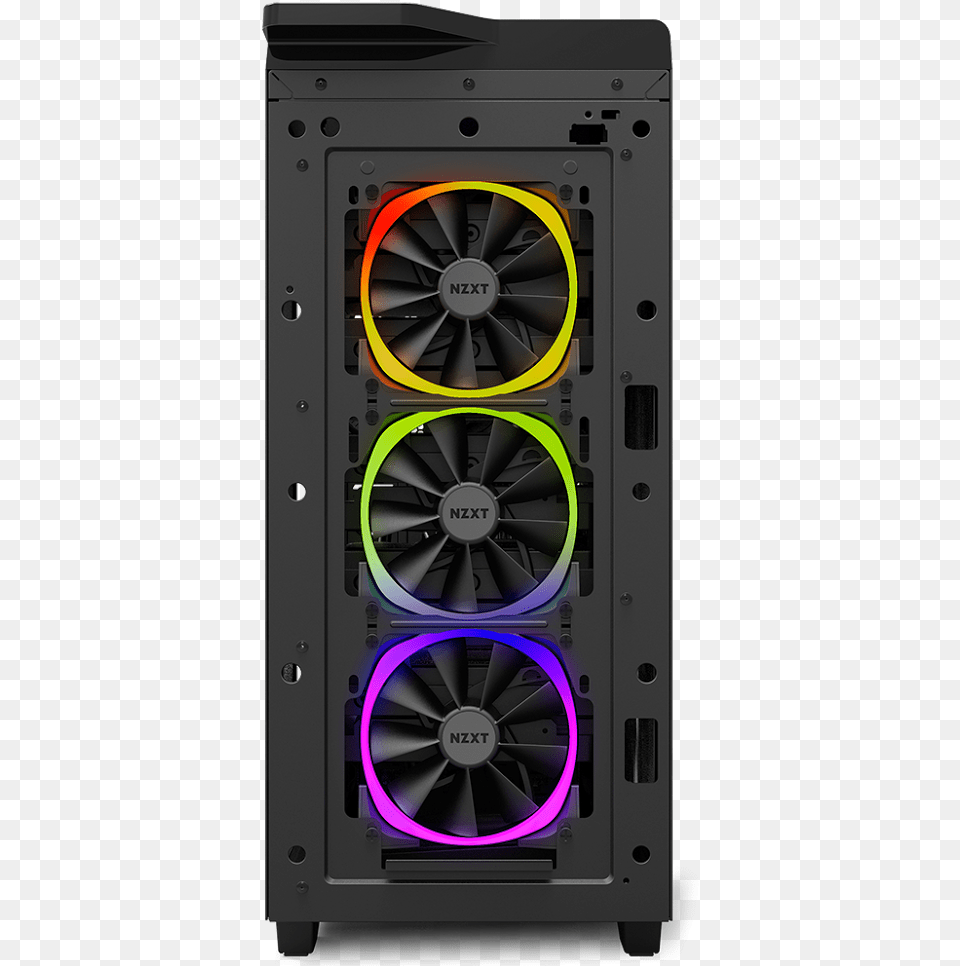 Better Yet Those Fans Are Also Designed To Show Good Nzxt Aer Rgb 140mm Fan Rl Krx62, Hardware, Computer Hardware, Speaker, Phone Png
