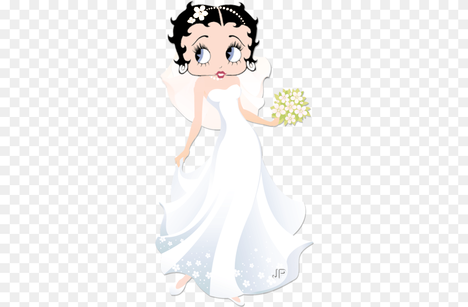 Betty Boop, Flower Bouquet, Gown, Flower Arrangement, Flower Free Transparent Png