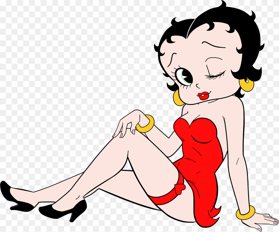 Betty Boop Anime Render Transparent Betty Boop, Adult, Female, Person, Woman Free Png