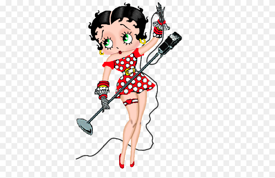 Betty Boop Betty Boop Betty, Microphone, Electrical Device, Adult, Person Png