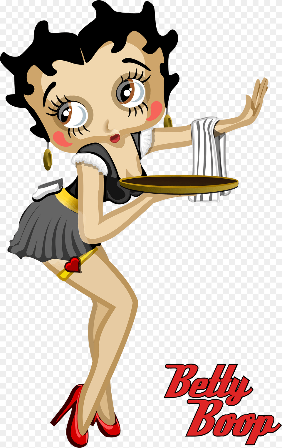 Betty Boop Clipart, Book, Comics, Publication, Person Png Image