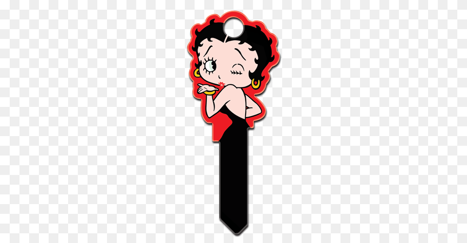 Betty Boop House Key Blanks, Person, Face, Head Free Png