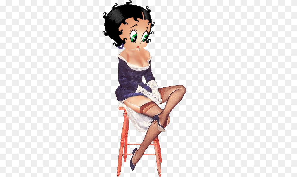 Betty Boop In Action Betty Boop Sexy Betty Boop Sex, Baby, Person, Sitting, Furniture Free Transparent Png