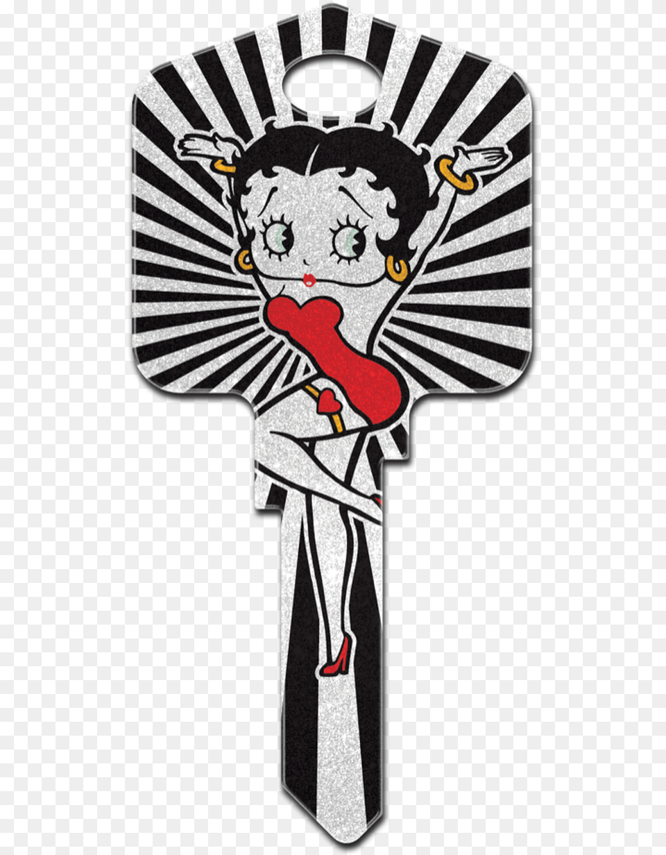 Betty Boop Key, Cross, Symbol, Person, Face Free Png Download