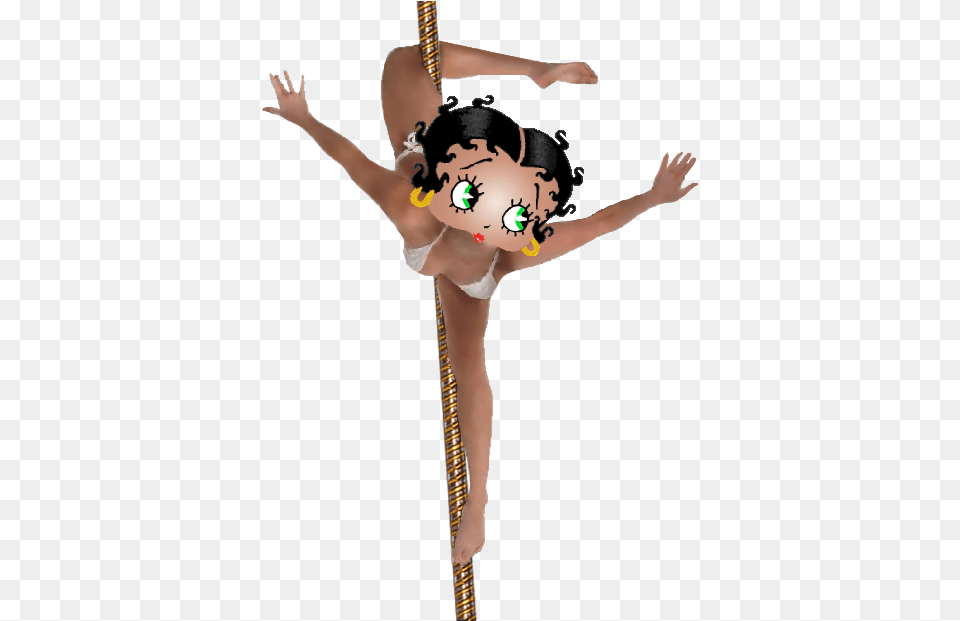 Betty Boop Pole Dance, Adult, Female, Person, Woman Png Image