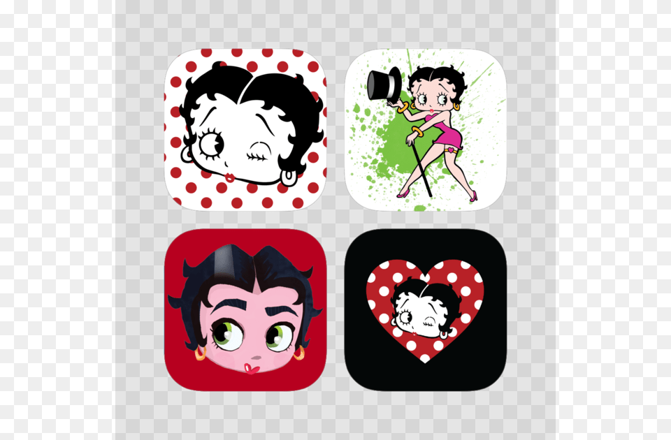 Betty Boop Sexy Sassy Animated Sticker Bundle On The Betty Boop, Baby, Person, Photography, Face Free Png