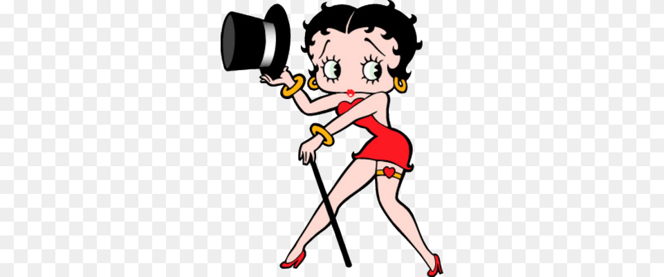 Betty Boop Top Hat Transparent, Baby, Person, Photography, Face Free Png