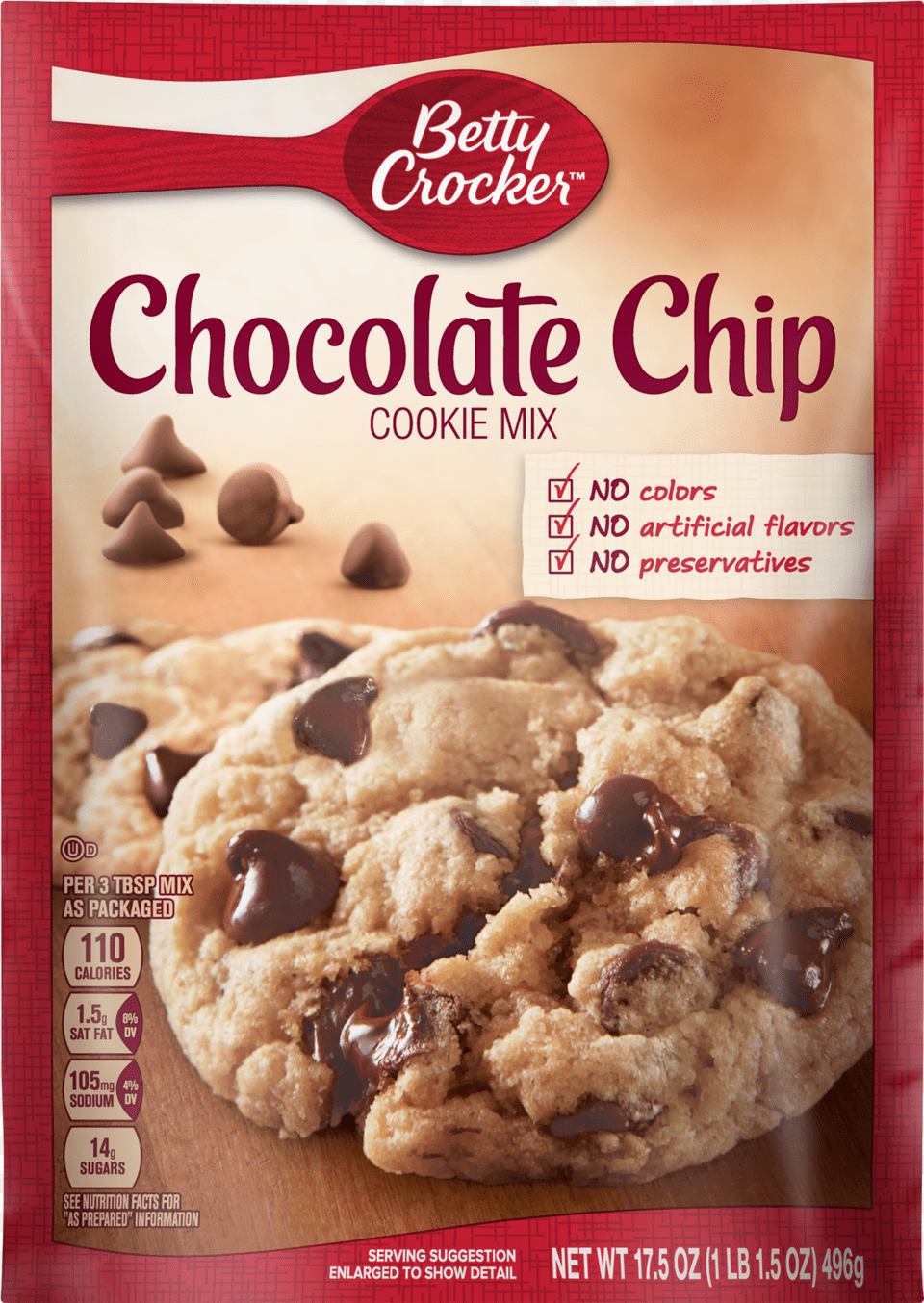 Betty Crocker Cookie Mix, Food, Sweets, Bread Free Png