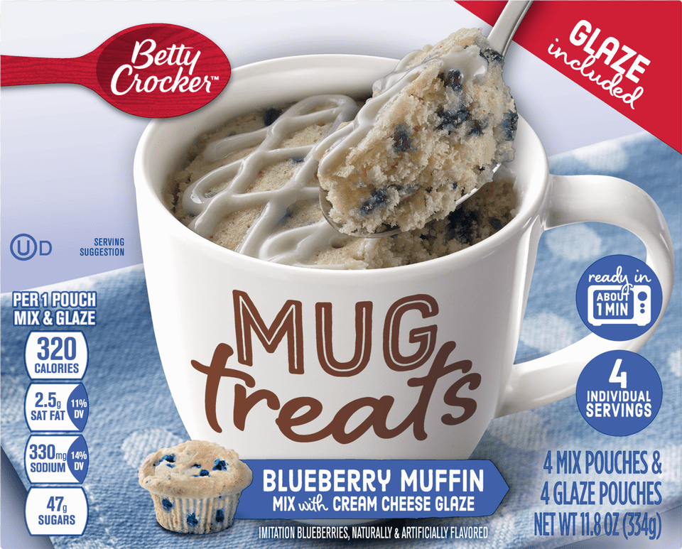 Betty Crocker Mug Treats, Cream, Dessert, Food, Ice Cream Png Image