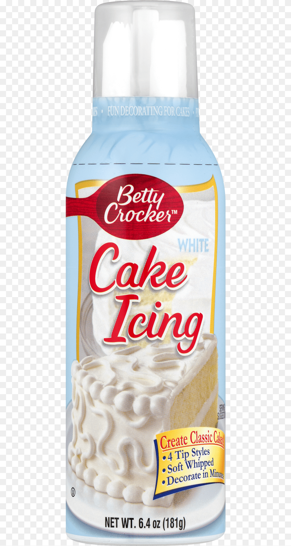 Betty Crocker White Icing, Cream, Dessert, Food, Whipped Cream Png