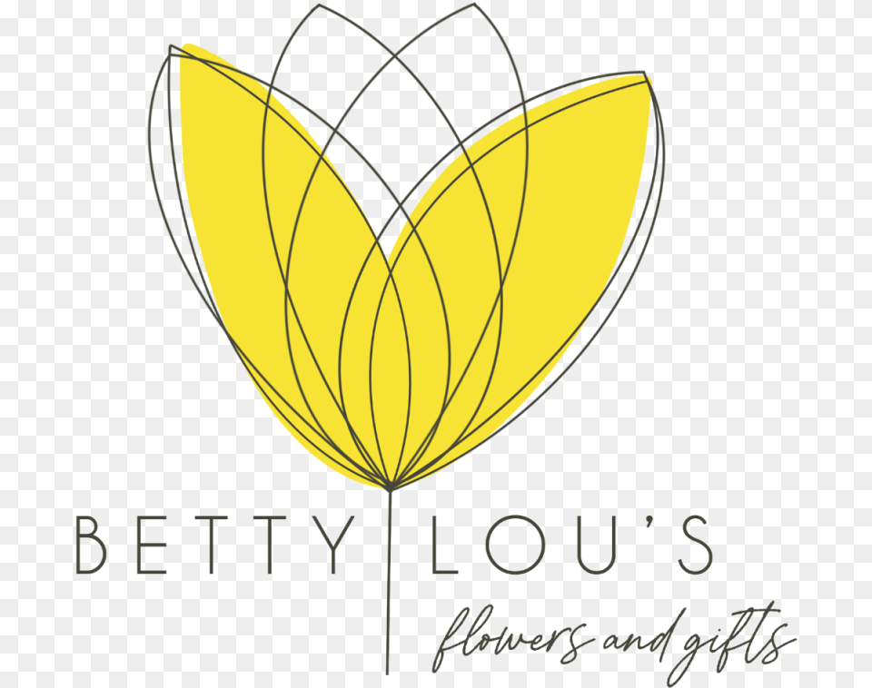 Betty Green And Yellow Flower Logo, Petal, Plant, Astronomy, Moon Free Png Download