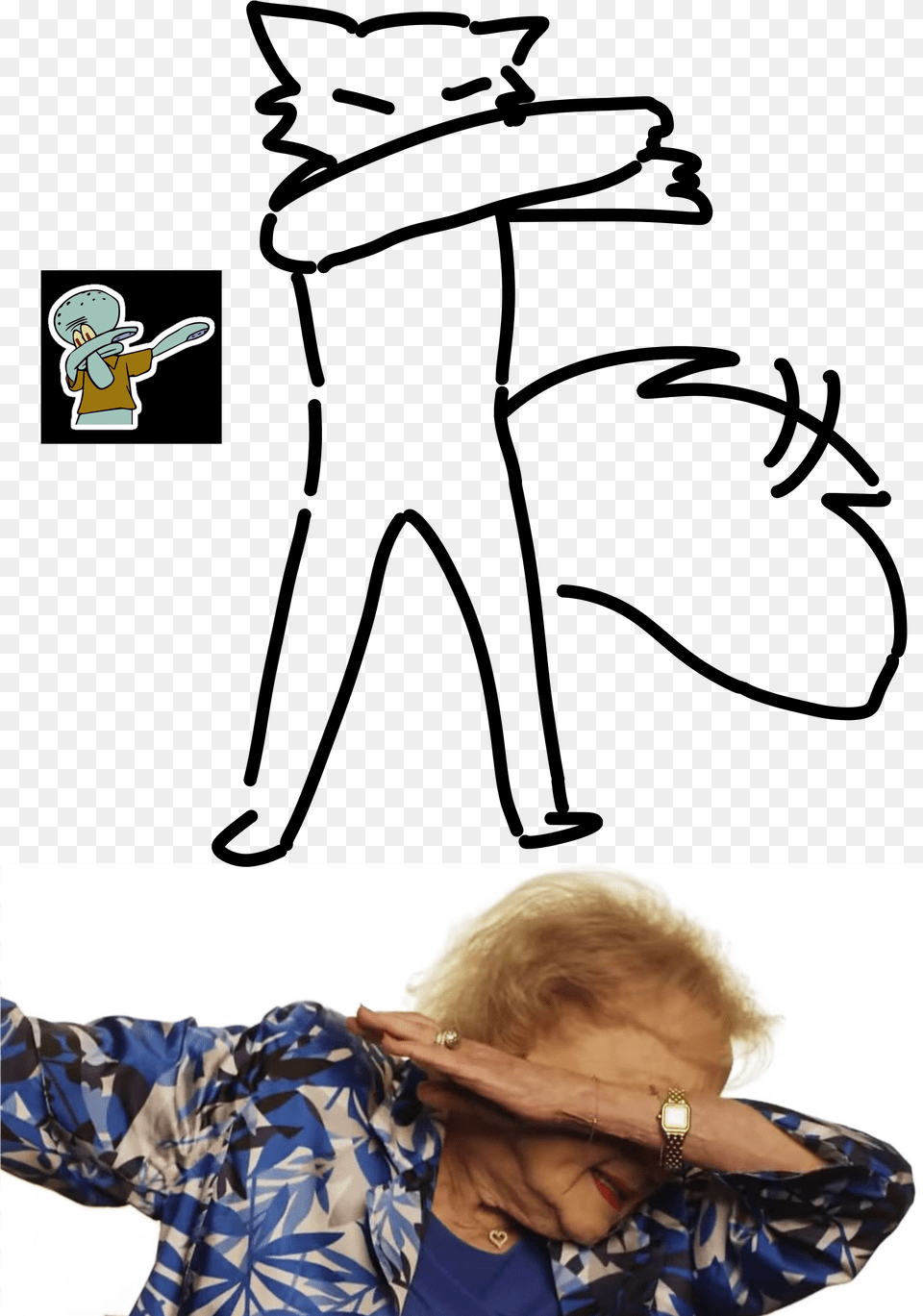 Betty White Dabbing Download Had You By Accident Meme, Photography, Baby, Face, Head Png