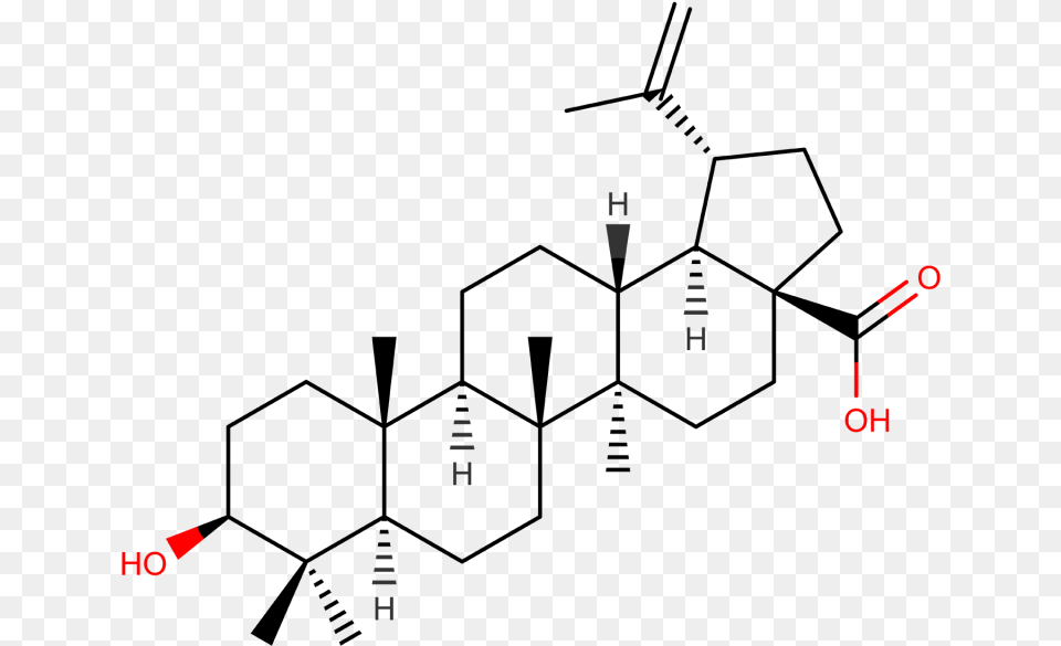 Betulinic Acid Cas 472 15 Structure Free Transparent Png