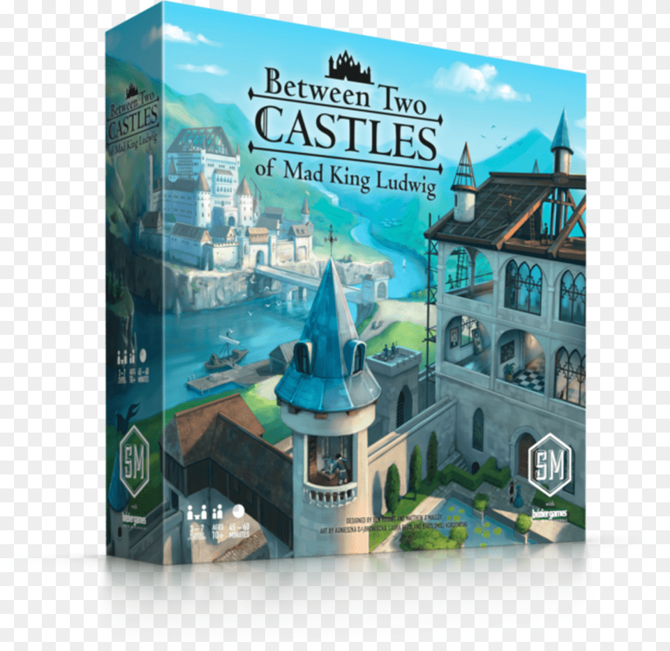 Between Two Castles Of Mad King Ludwig Us, City, Publication, Book, Advertisement Free Transparent Png