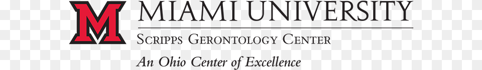 Beveled M Aligned Left Of Miami University Wordmark Miami University Oxford Logo, Text Free Png