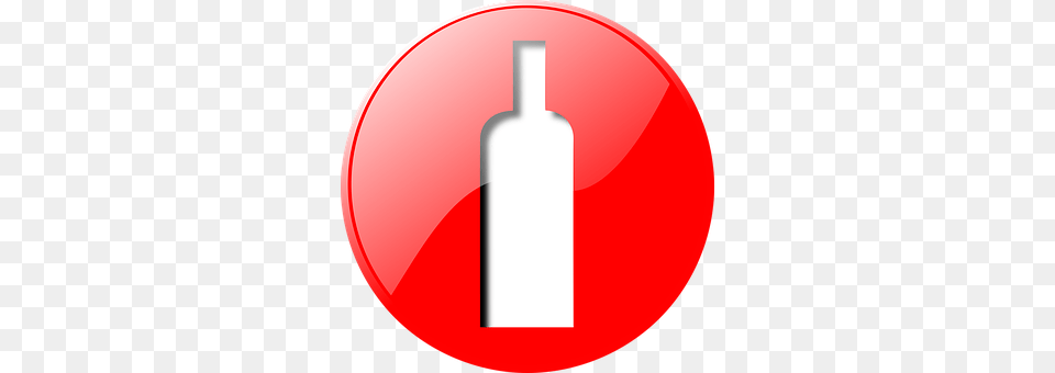 Beverage Sign, Symbol, Bottle, Disk Free Transparent Png