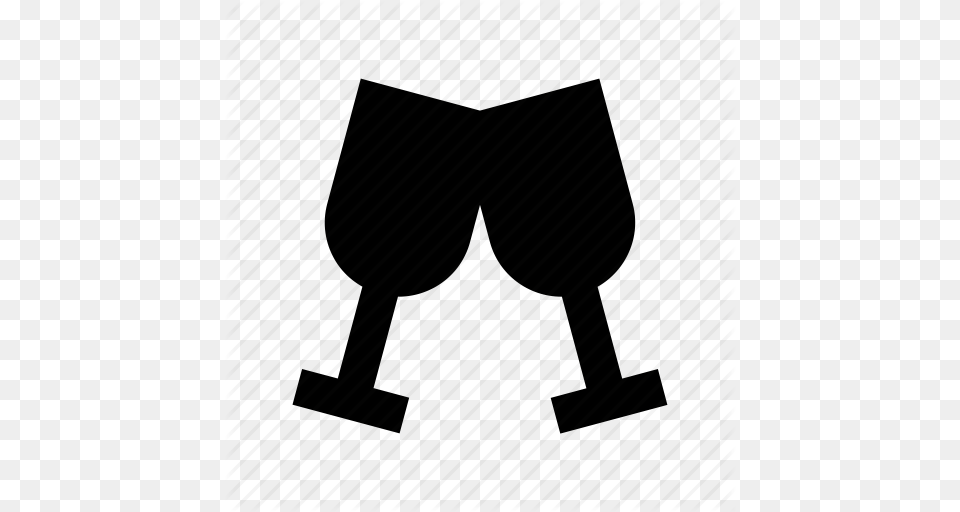 Beverage Champagne Toasting Cheers Drink Toasting Glasses Icon, Clothing, Glass, Shorts, Silhouette Free Png