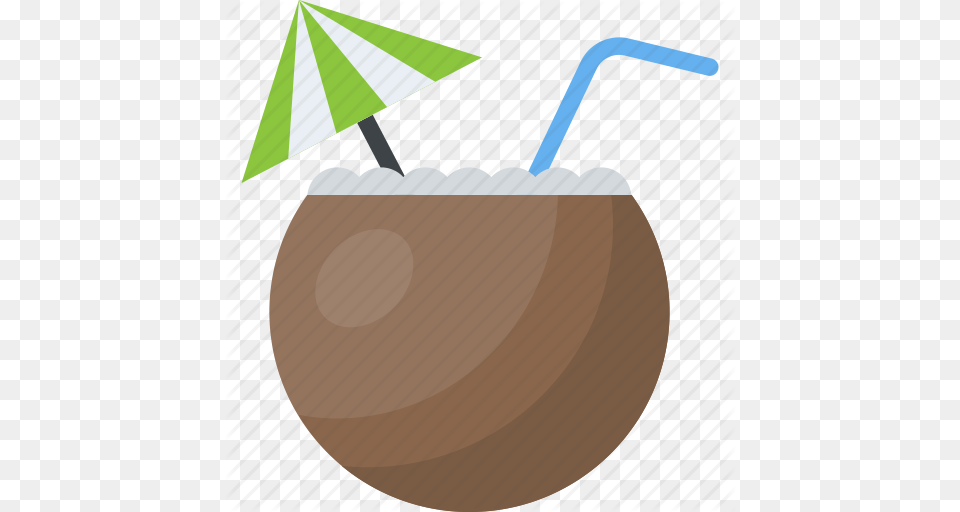 Beverage Coconut Water Fresh Juice Pina Colada Tropical Drink Icon, Food, Fruit, Plant, Produce Png Image